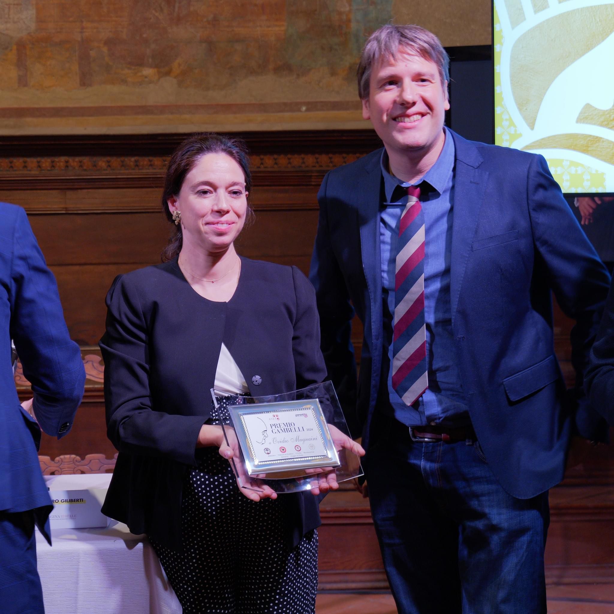 Ovidio Mugnaini wins the Gambelli Prize 2024!